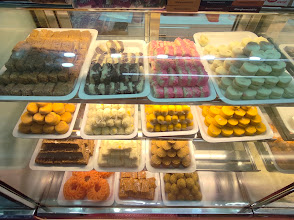 Fresh sweets counter